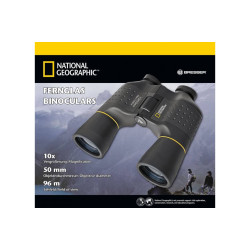 Binoclu National Geographic cu design optic Porro, 7X50, 195x178x62 mm, geanta inclusa # 9019000