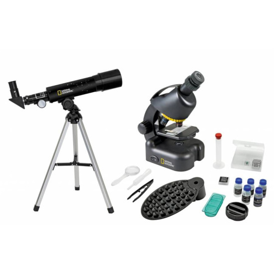 SET TELESCOP 50/360 MICROSCOP 40-650X NATIONAL GEOGRAPHIC # 9118200