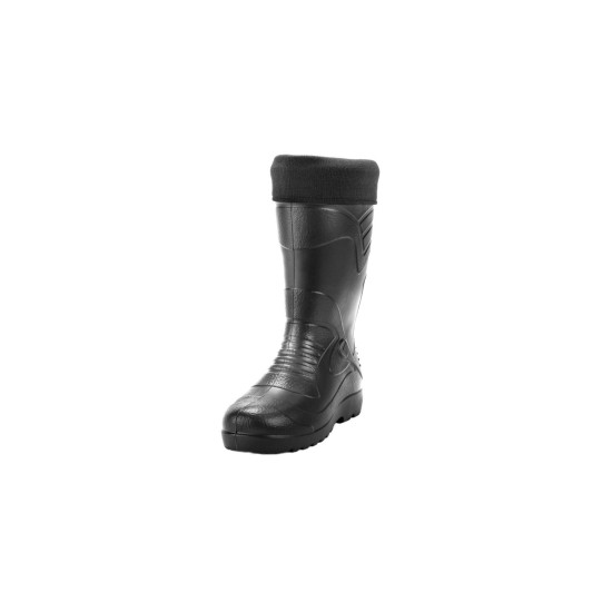 CIZME EVA INALTE CU SOSETA BARBATI WELLINGTONS NEGRU # 064