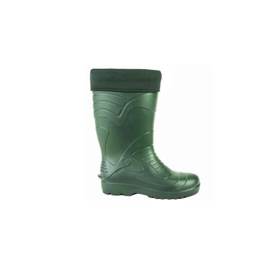 CIZME EVA INALTE CU SOSETA BARBATI WELLINGTONS VERDE # 064