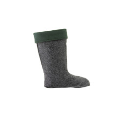 Cizme inalte de barbati, cu sosete, din material EVA, Wellingtons, verde # 064