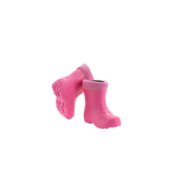 Cizme de copii, cu sosete, din material EVA, Wellingtons, roz # 050