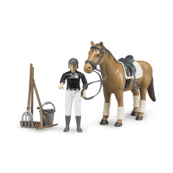 Jucarie Bruder, set figurine calarie # 62505