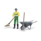 SET FIGURINA AGRICULTOR CU ACCESORII BRUDER # 62610