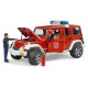 Jucarie Bruder, masina de pompier cu figurina, 1:16, 328x144x162 mm # 02528