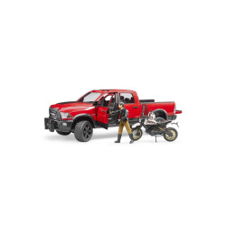 PICKUP RAM 2500 POWER WAGON CU SCRAMBLER DUCATI DESERT SLED SI SOFER BRUDER # 02502