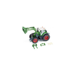 Jucarie Siku, tractor Fendt 933 Vario, cu incarcator frontal si aplicatie pentru control cu bluetooth 1:32, 245x90x121 mm # 6793