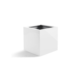 GHIVECI ARGENTO CUBE 30 ALB # F019