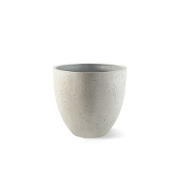 GHIVECI GRIGIO EGG POT 32 ALB # F599