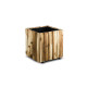 GHIVECI MARRONE ACACIA CUBE 51 CU ROTI  # F471WA