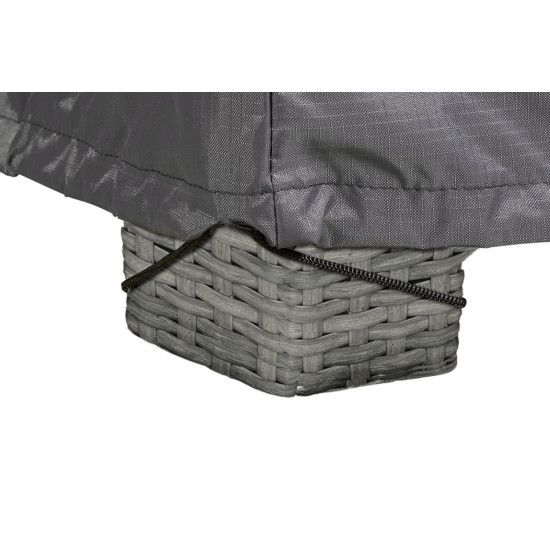 HUSA MOBILIER GRADINA AEROCOVER FORMA L 235X235X100X70 # 7940