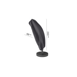 Husa de protectie pentru umbrela terasa si gradina AeroCover, 240X68 cm # 7971
