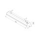 INCALZITOR TERASA ELECTRIC DE PERETE 2400W HEATSTRIP MAX # THX2400EU