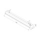 Incalzitor de terasa Max Heatstrip, electric, de perete, putere 3600W # # Thx3600Eu Incalzitor de terasa Max Heatstrip, electric, de perete, putere 3600W # # Thx3600Eu